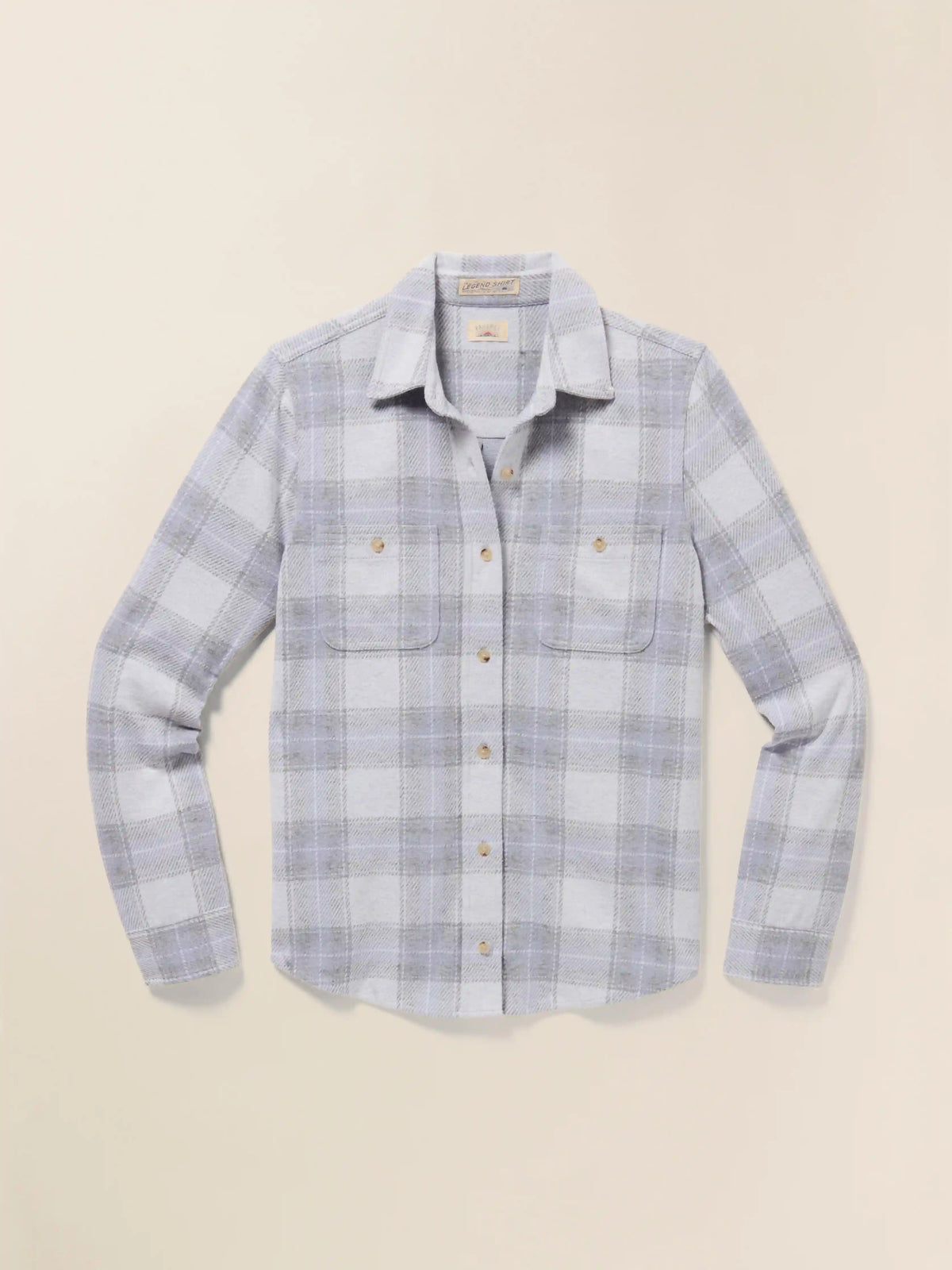 Legend™ Sweater Shirt - Blue Ravine Plaid