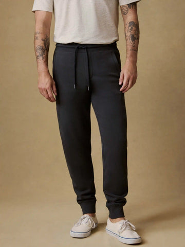 High Standard Fleece Sweatpant - Mountain Black