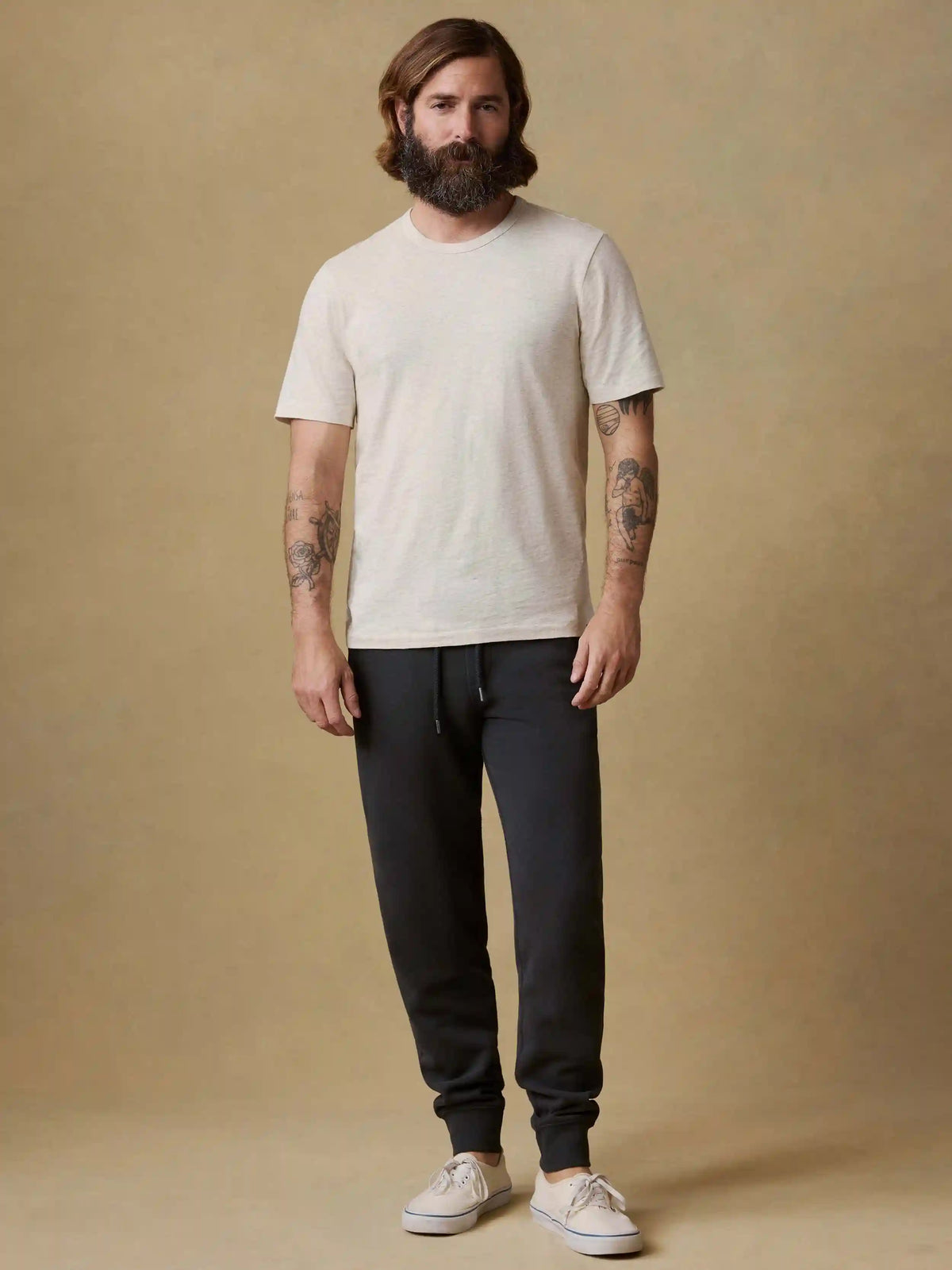 High Standard Fleece Sweatpant - Mountain Black
