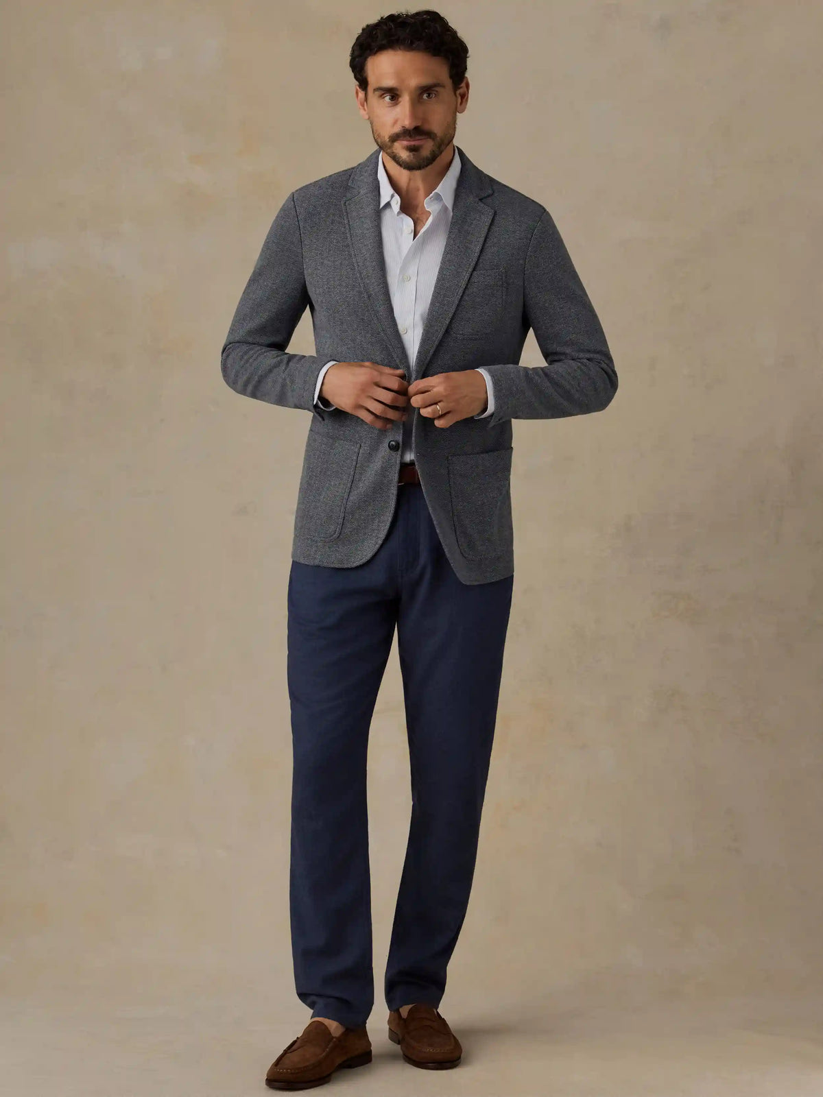 Movement™ Linen 5-Pocket Pant - Deep Sea Navy