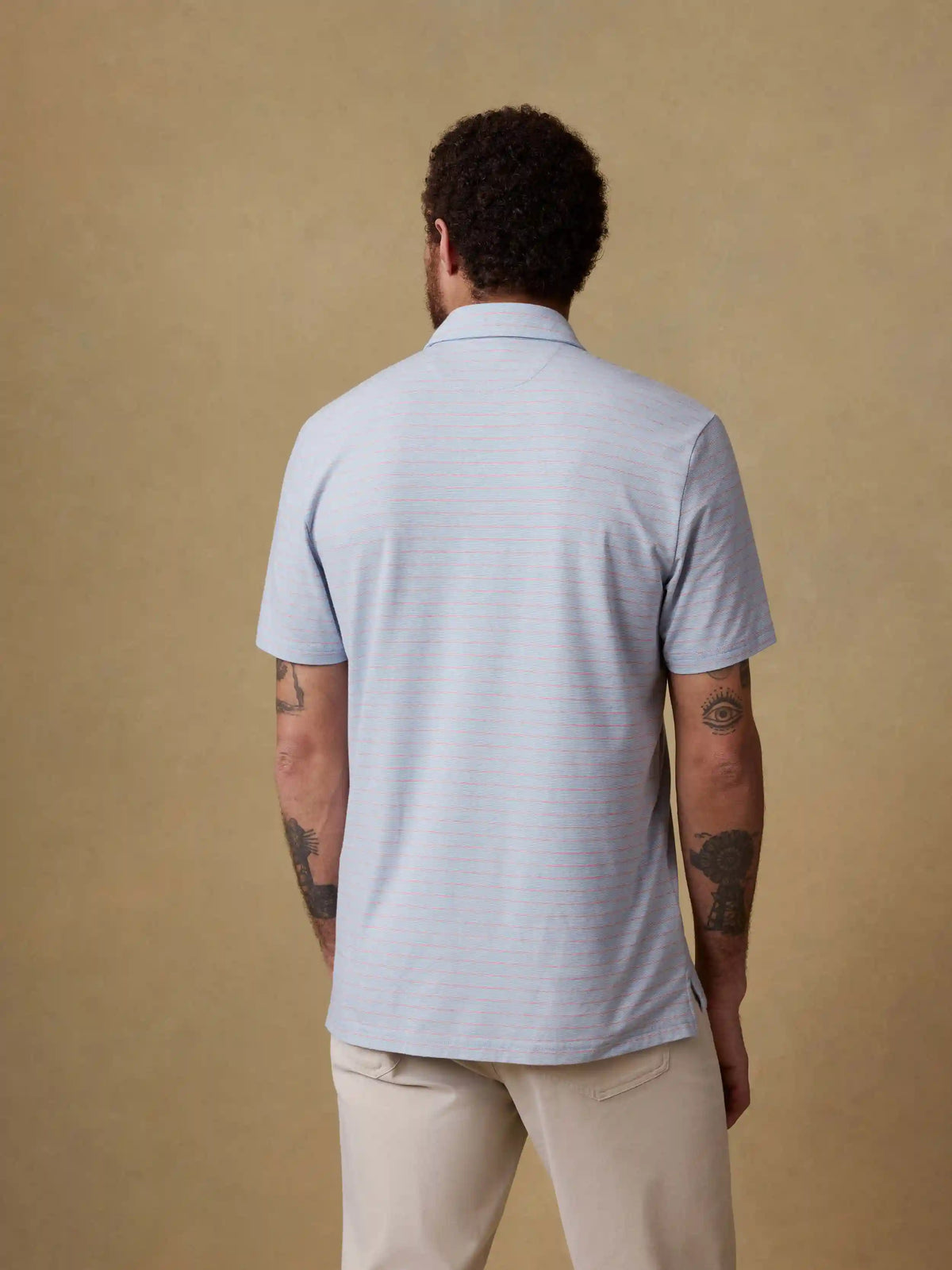 Short-Sleeve Movement™ Polo - Vista View Stripe