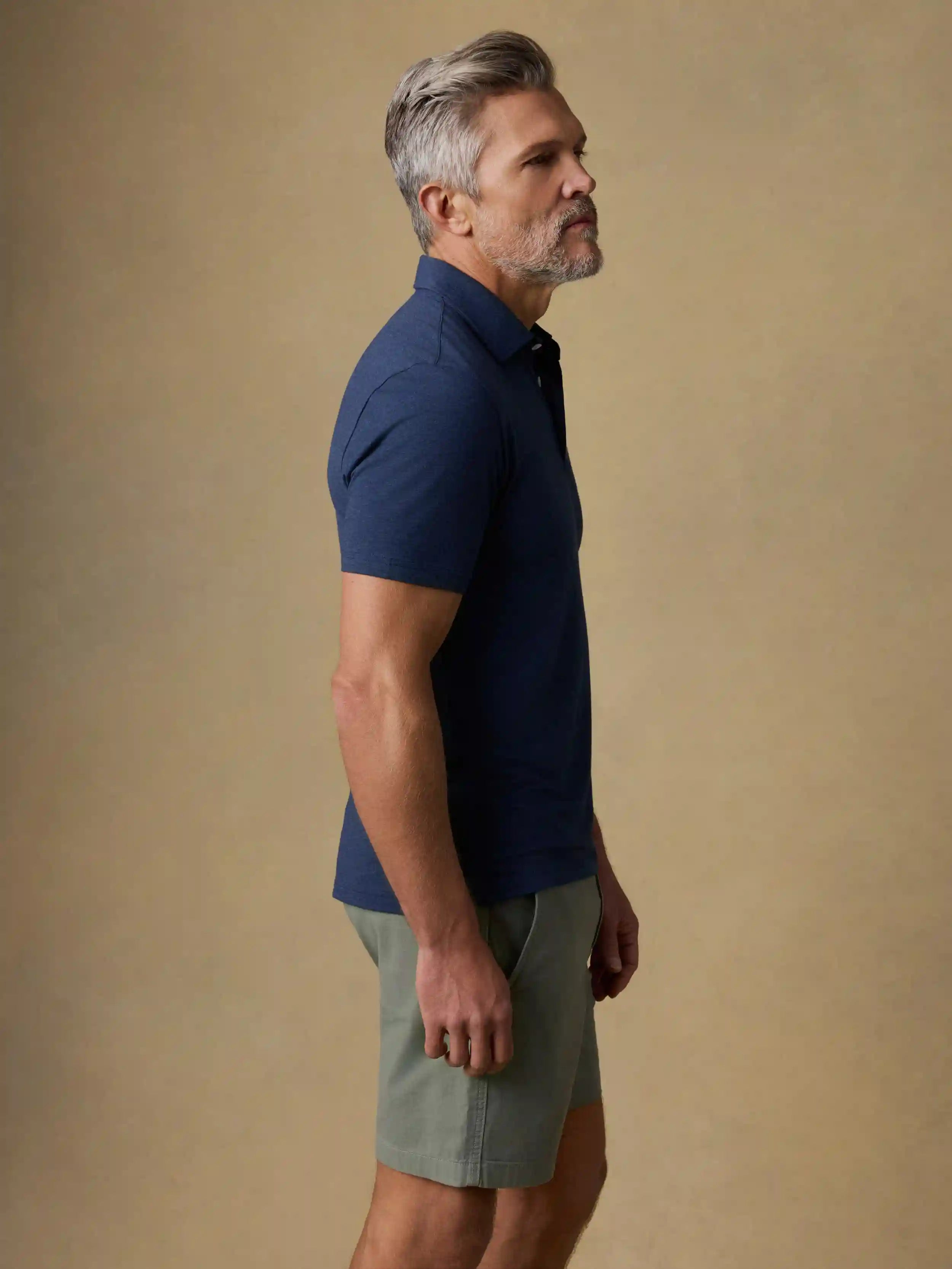 Short-Sleeve Movement™ Polo - Great Falls Heather