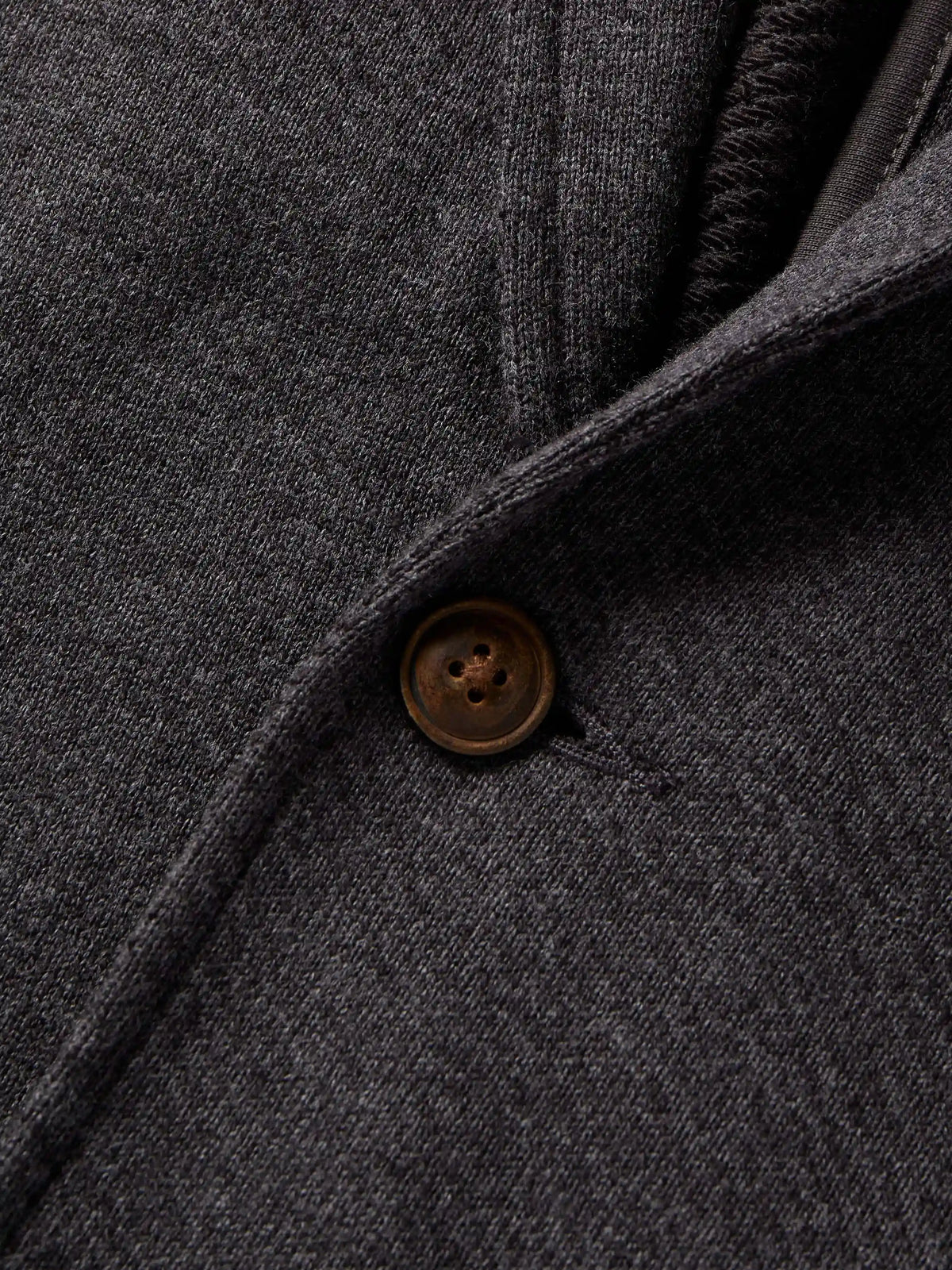 Inlet Knit Blazer - Black Sky Melange