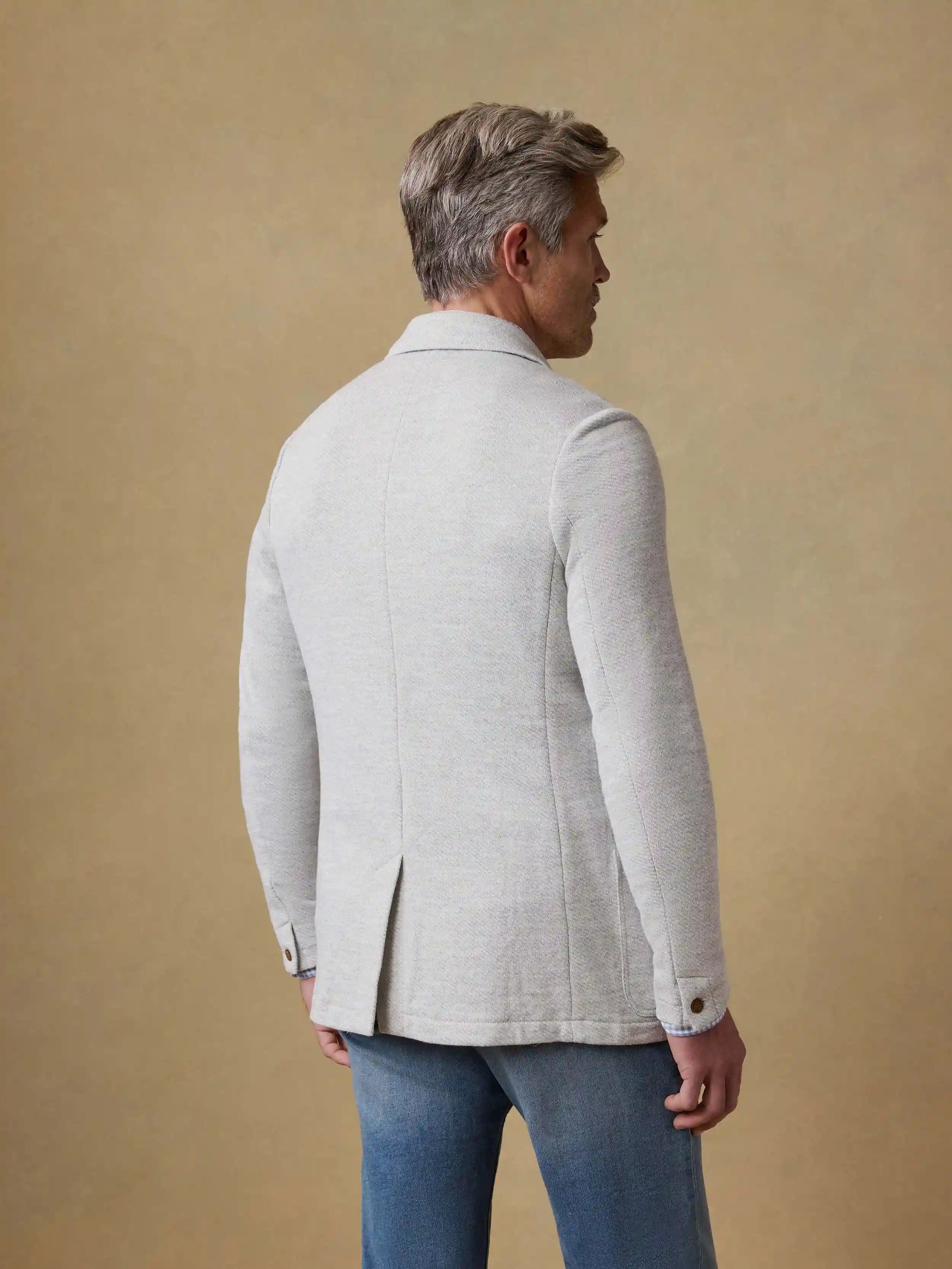 Inlet Knit Blazer (Tall) - Heather Grey