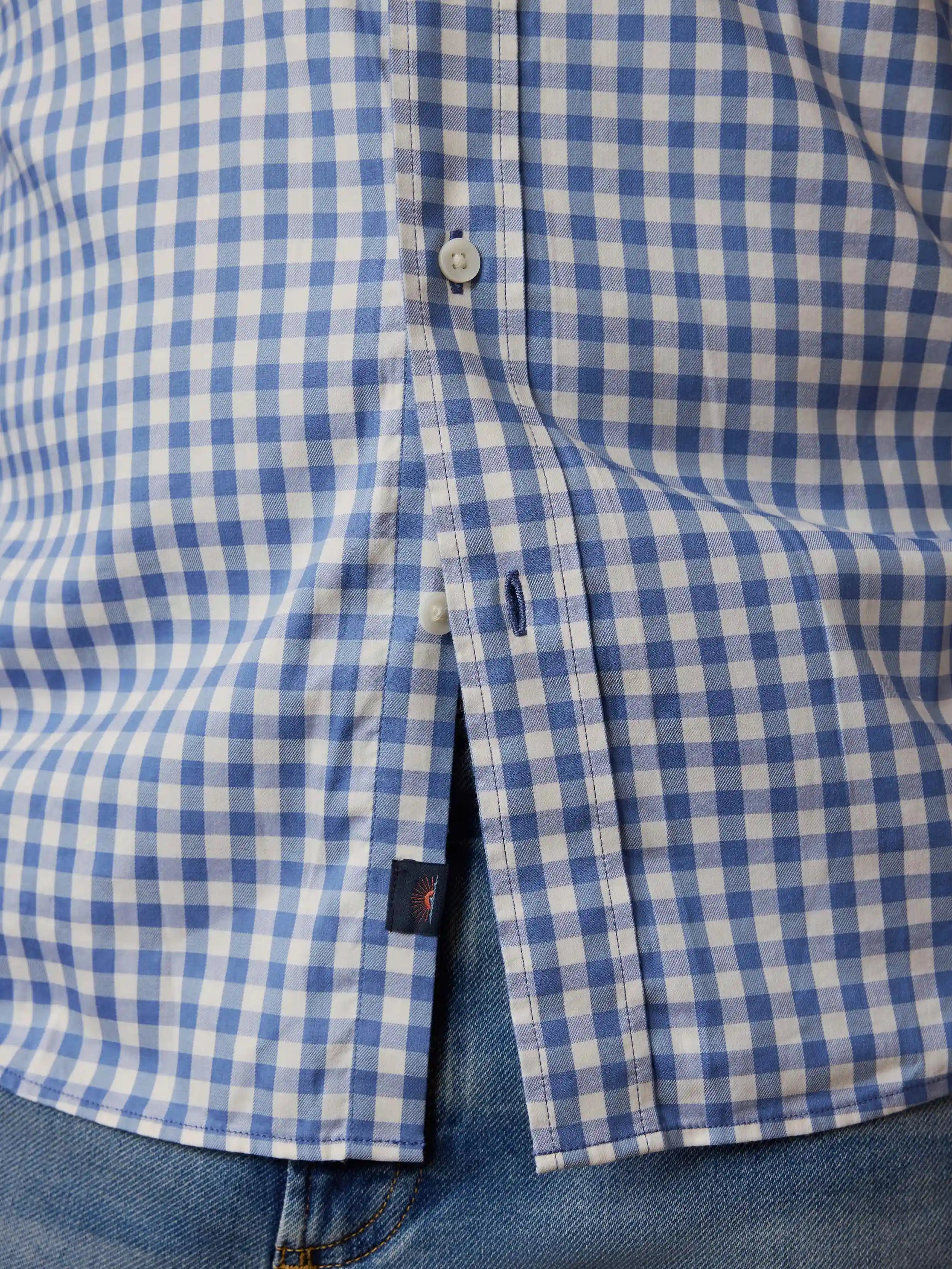 The Movement™ Shirt - Blue Birch Gingham