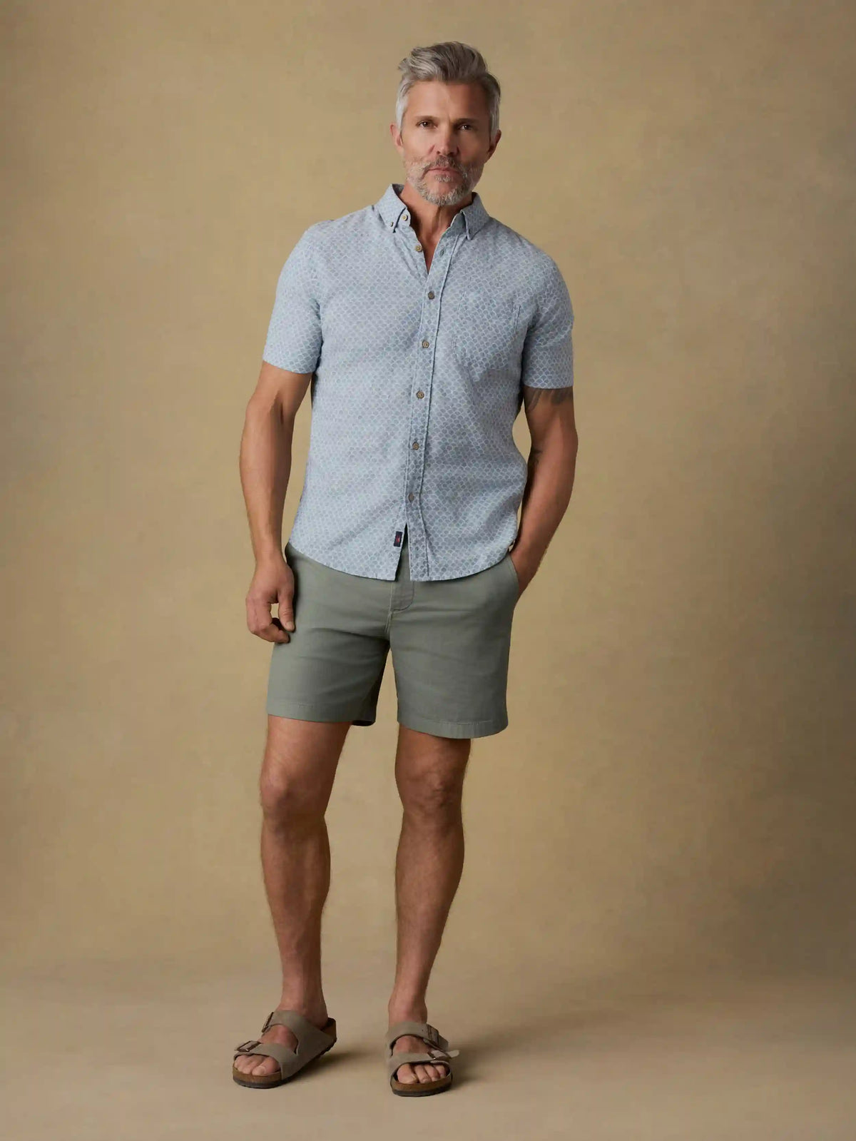 Short-Sleeve Breeze Shirt - Fishscale Redux