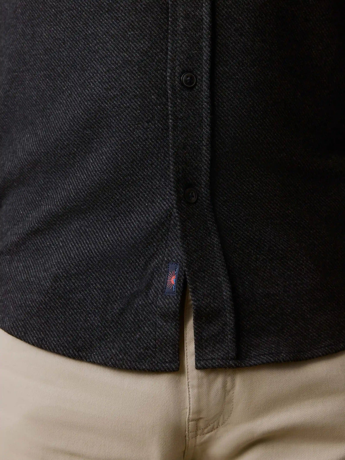 Legend™ Sweater Shirt - Heathered Black Twill