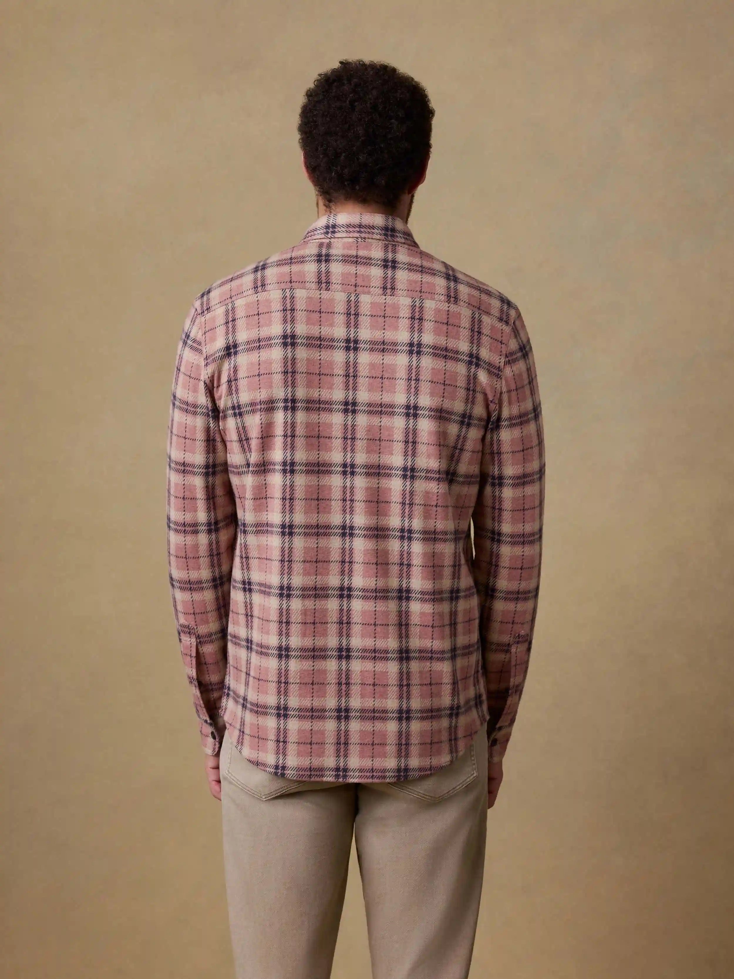 Legend™ Sweater Shirt (Single Pocket) - Sienna Night Plaid
