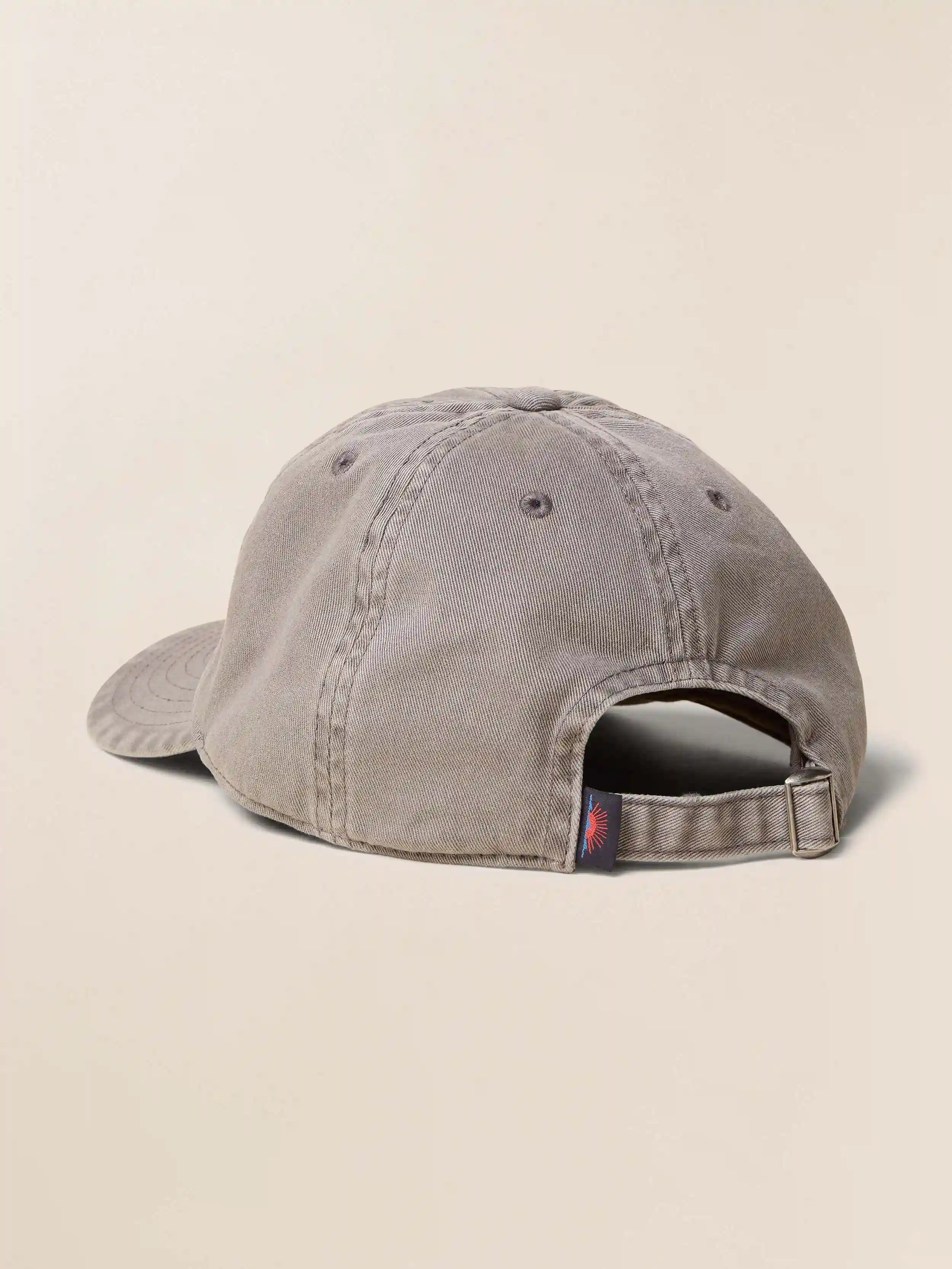 Sunwashed Twill Baseball Hat - Carbon