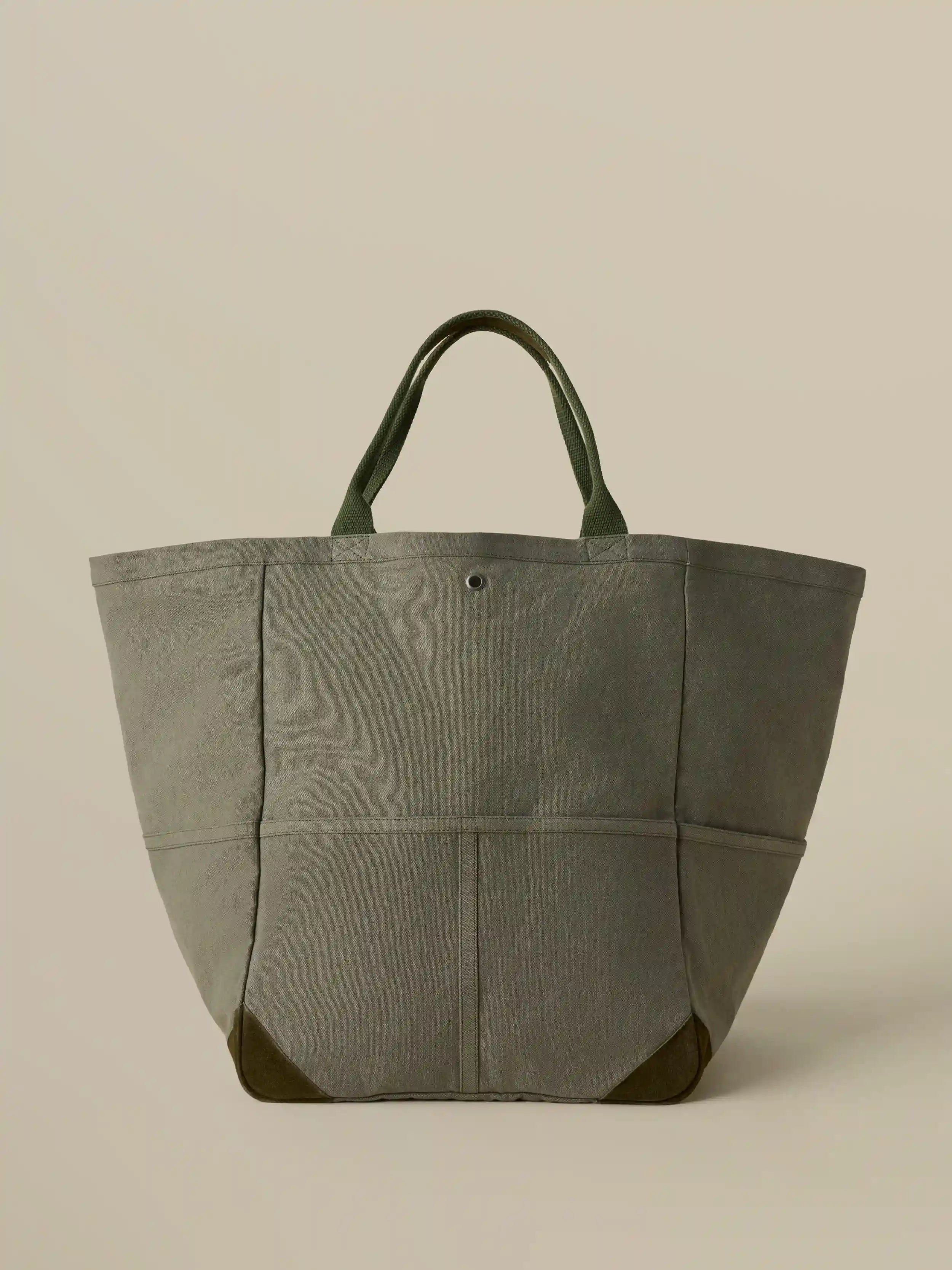 Sunwashed Canvas Utility Bag - Olive