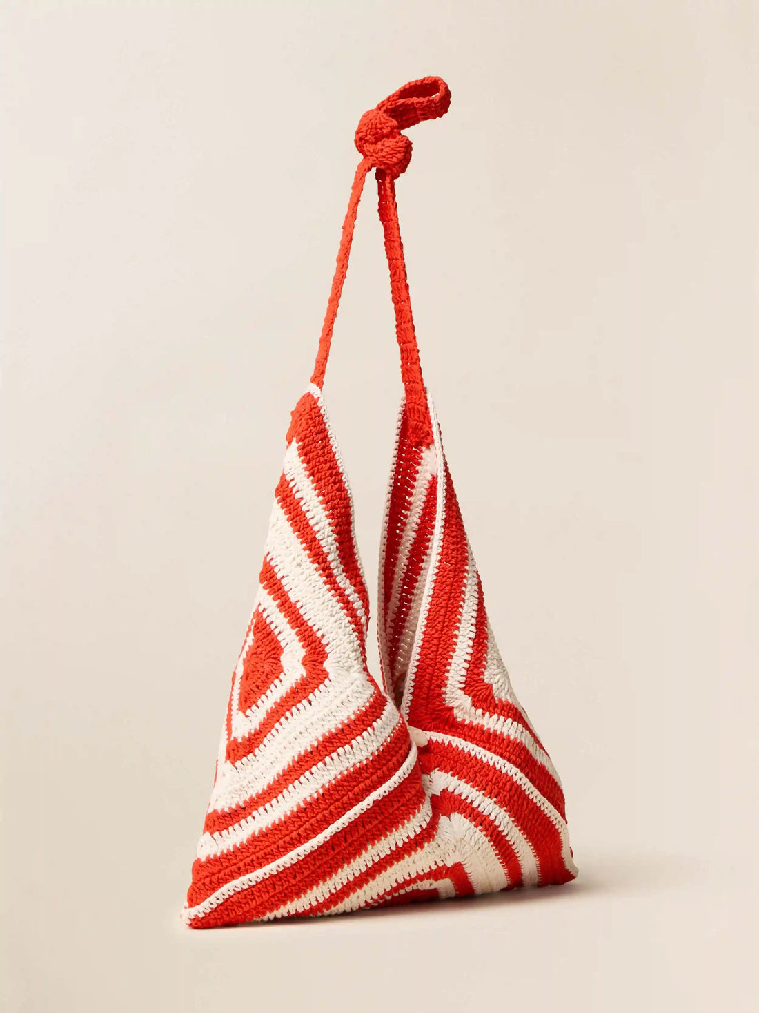 Riviera Crochet Bag - Poppy Red
