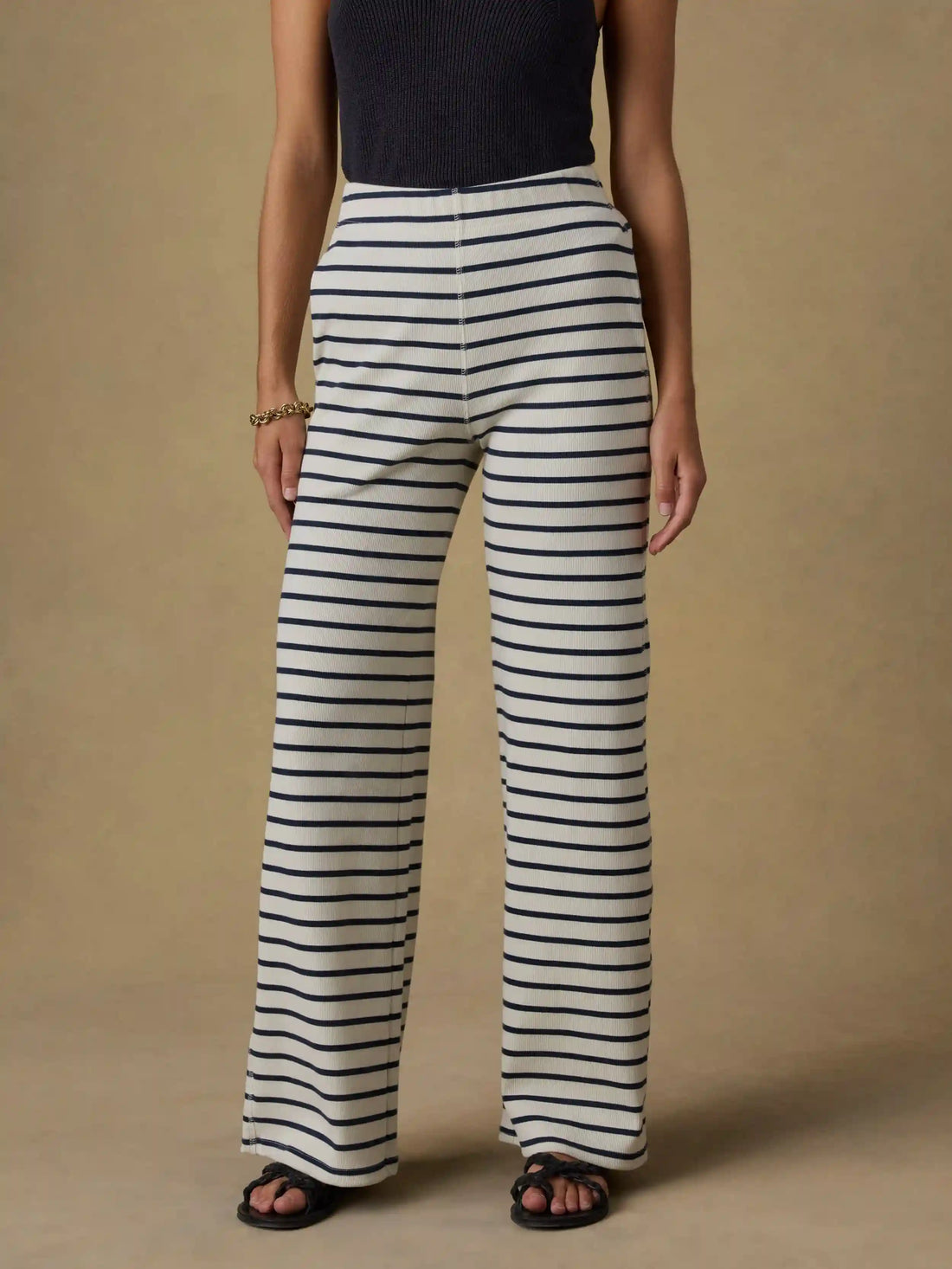 Surfside Rib Pant - Salt Air Stripe