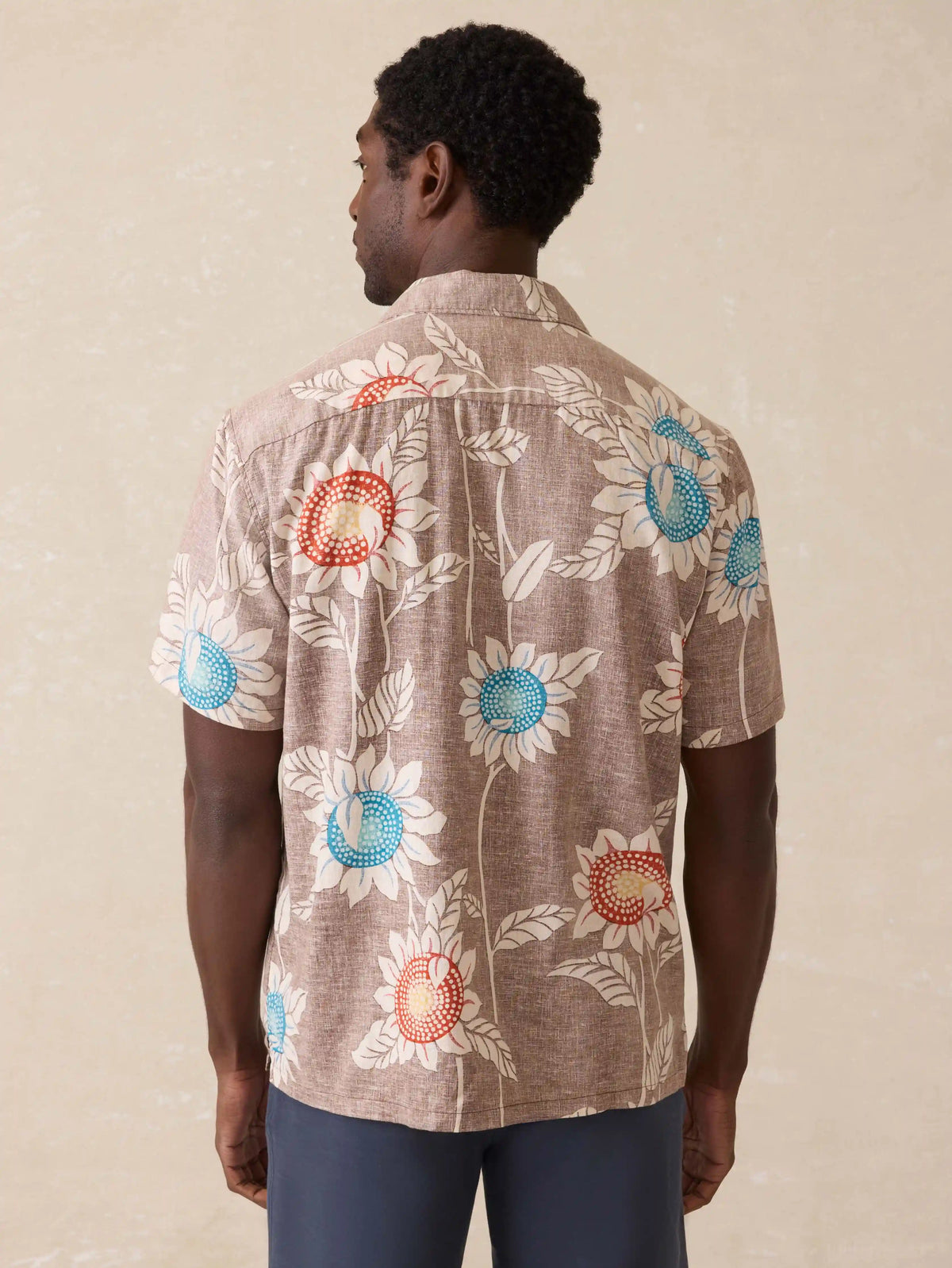 Short-Sleeve Breeze Camp Shirt - Sunseeker Blossom