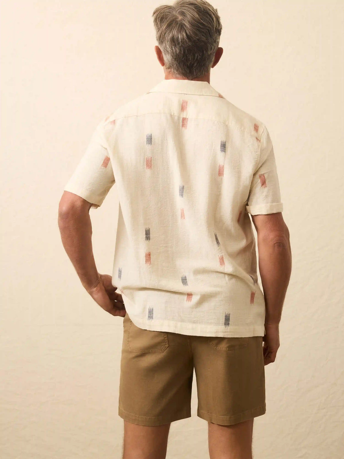 Short-Sleeve Ikat Shirt - Cedar Lake Ikat