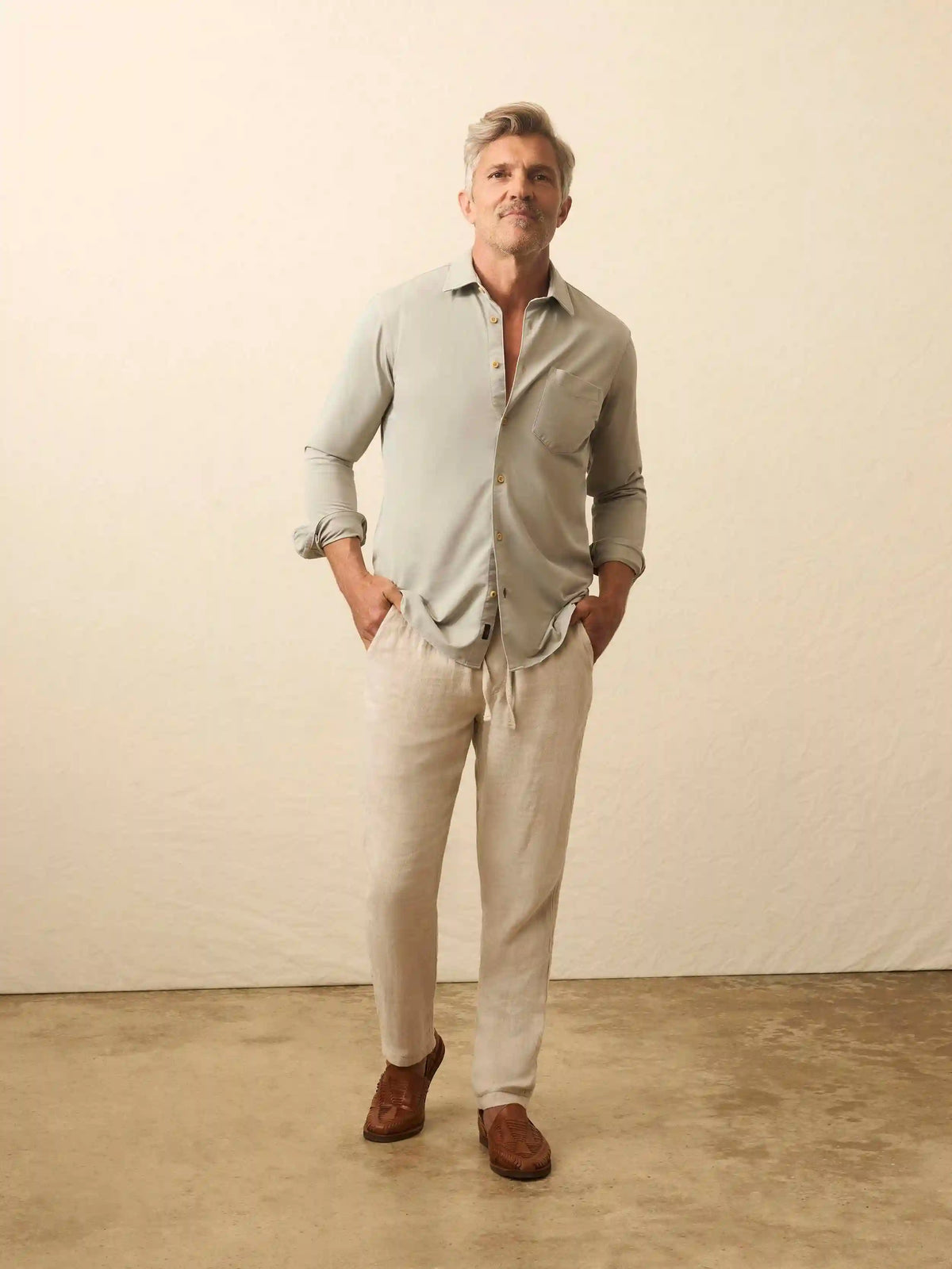 Costa Pique Shirt - Coastal Sage
