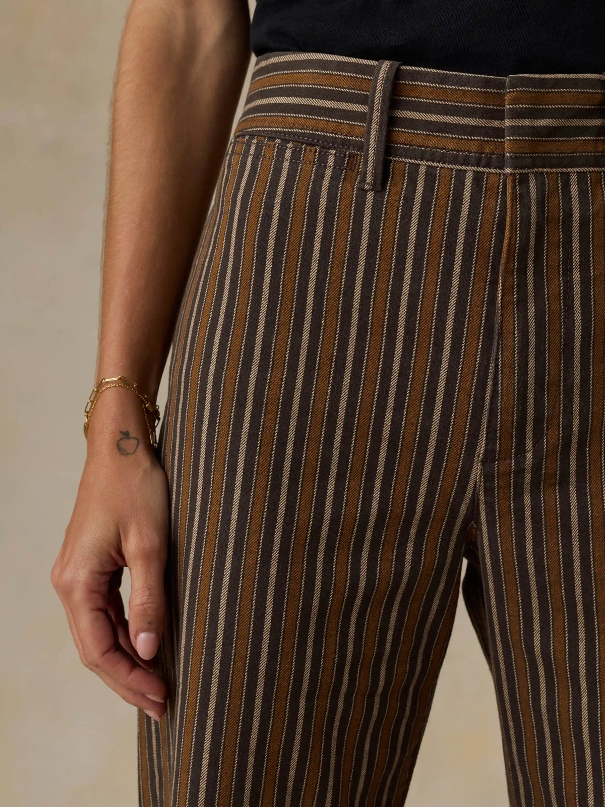 Twill Tide Slim Straight Pant - Maple Cove Stripe