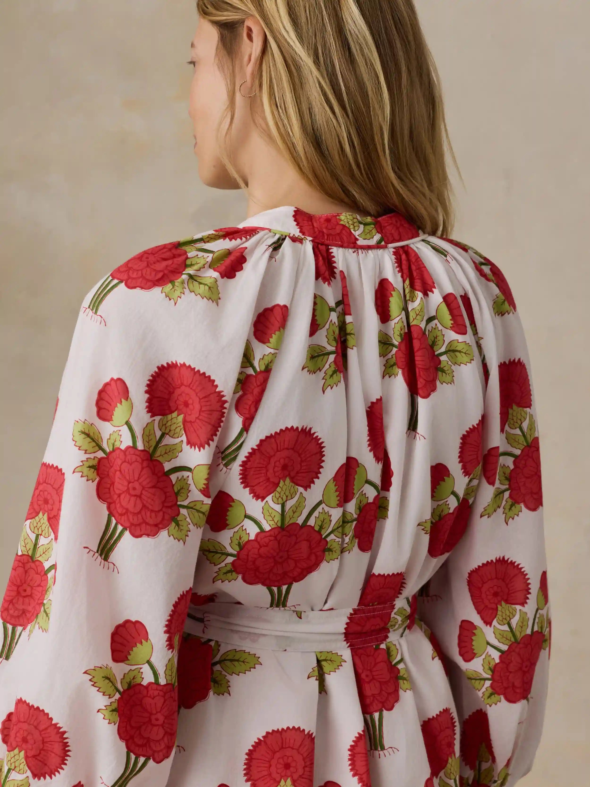 Voile Kaia Mini Dress - Bloom Poem