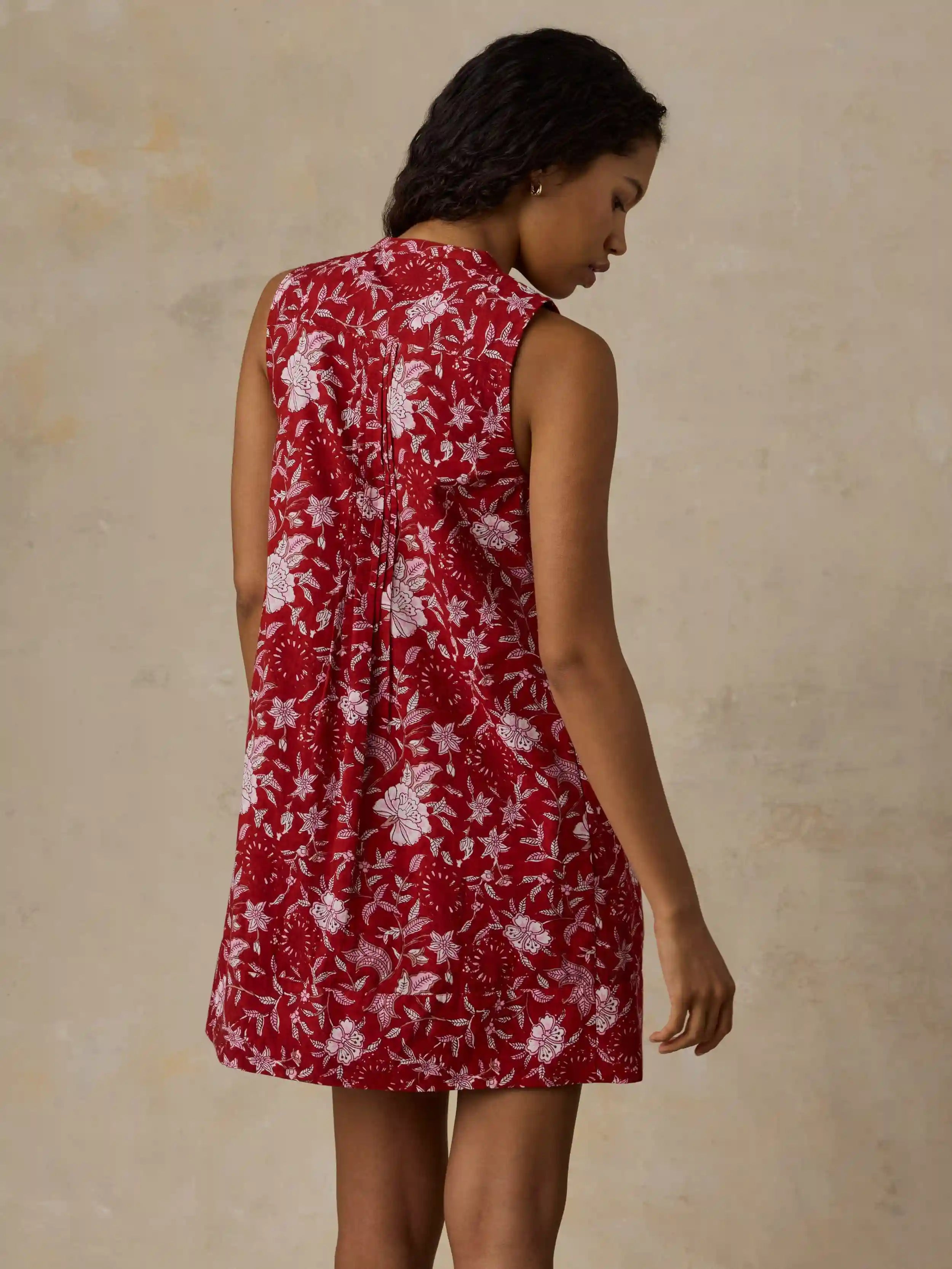 Voile Devin Dress - Garden Whispers