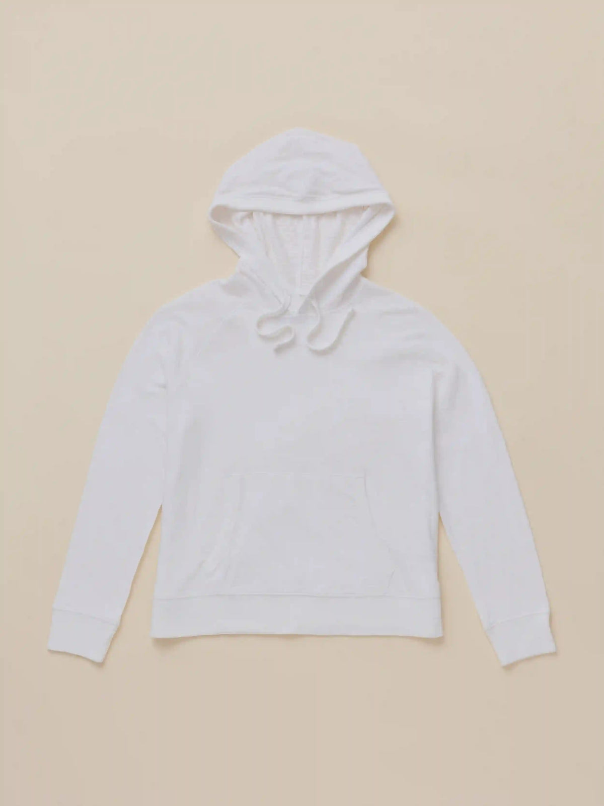 Sunwashed Organic Hoodie - White