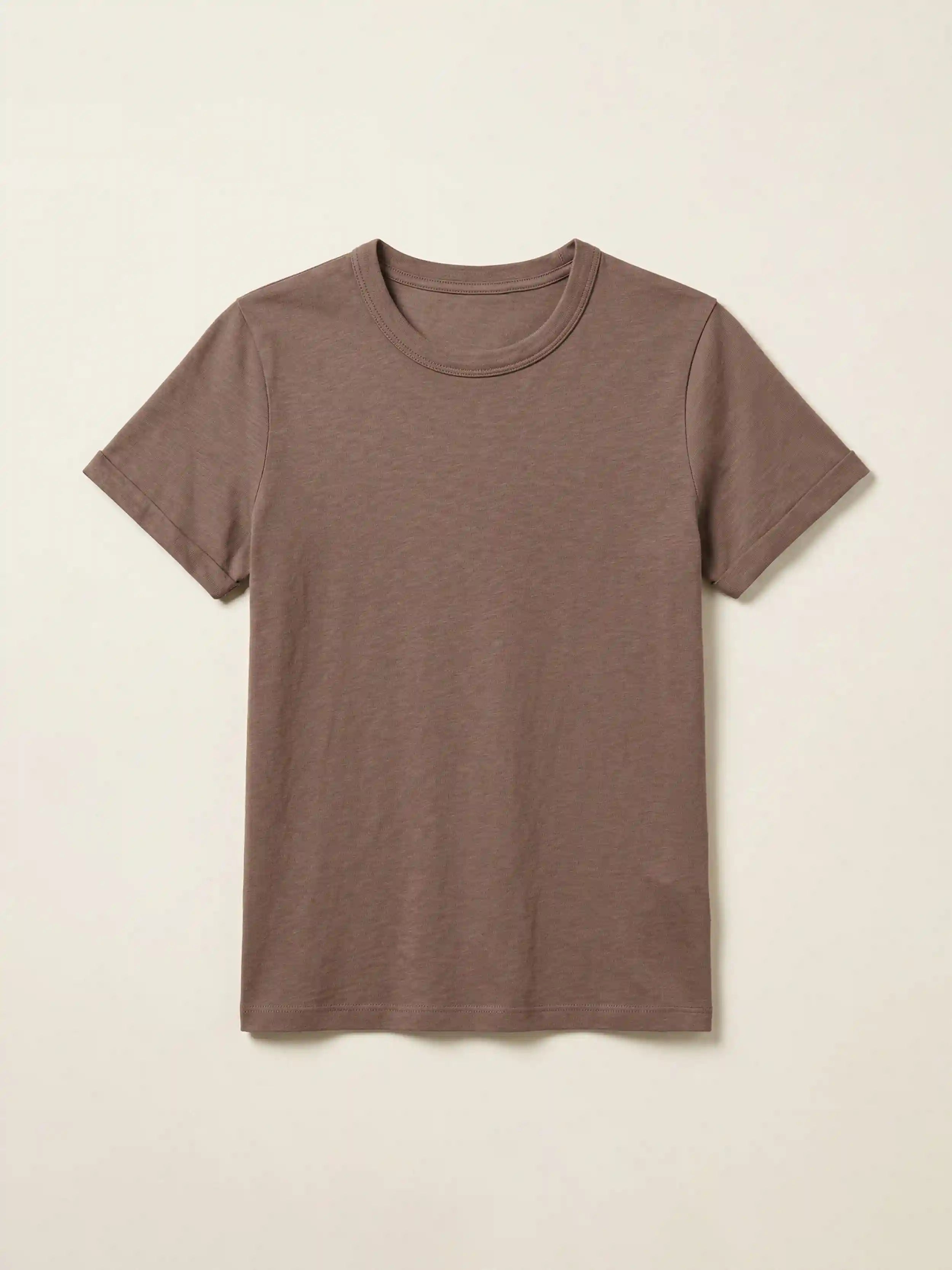 Sunwashed Regenerative Tee - Alpine Brown