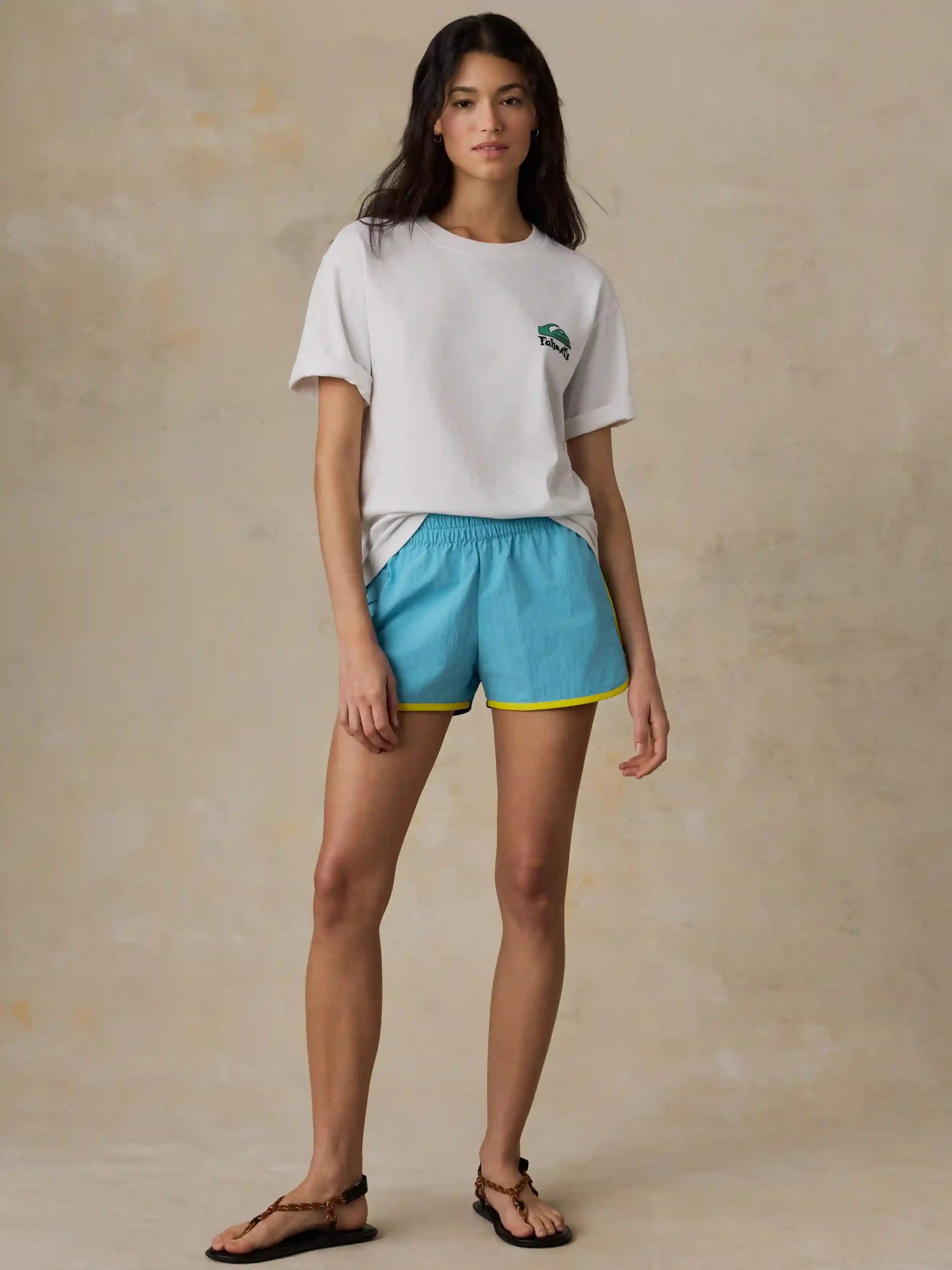 Faherty x Quiksilver Graphic Tee - White