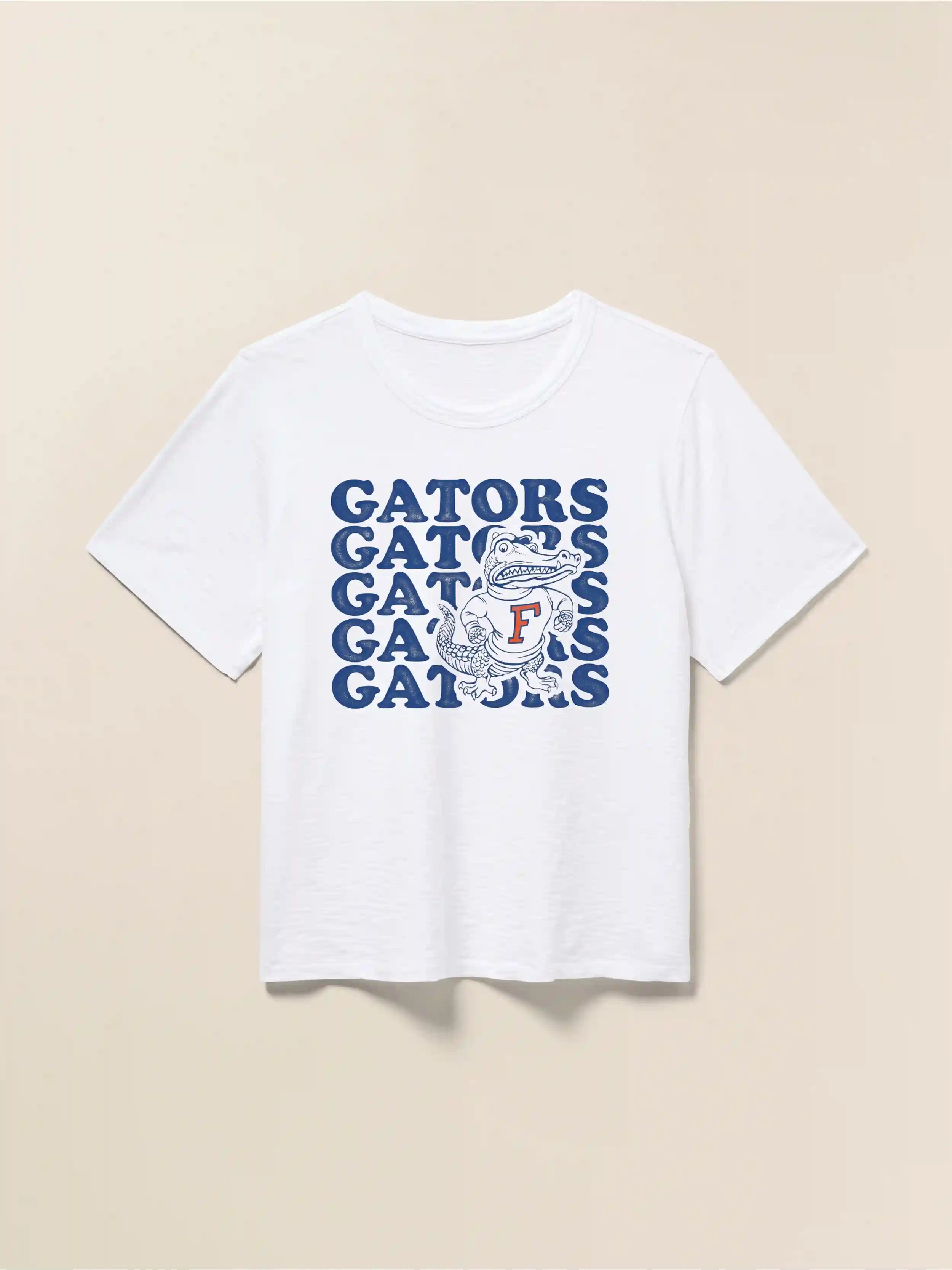 University of Florida Sunwashed Regenerative Tee - White