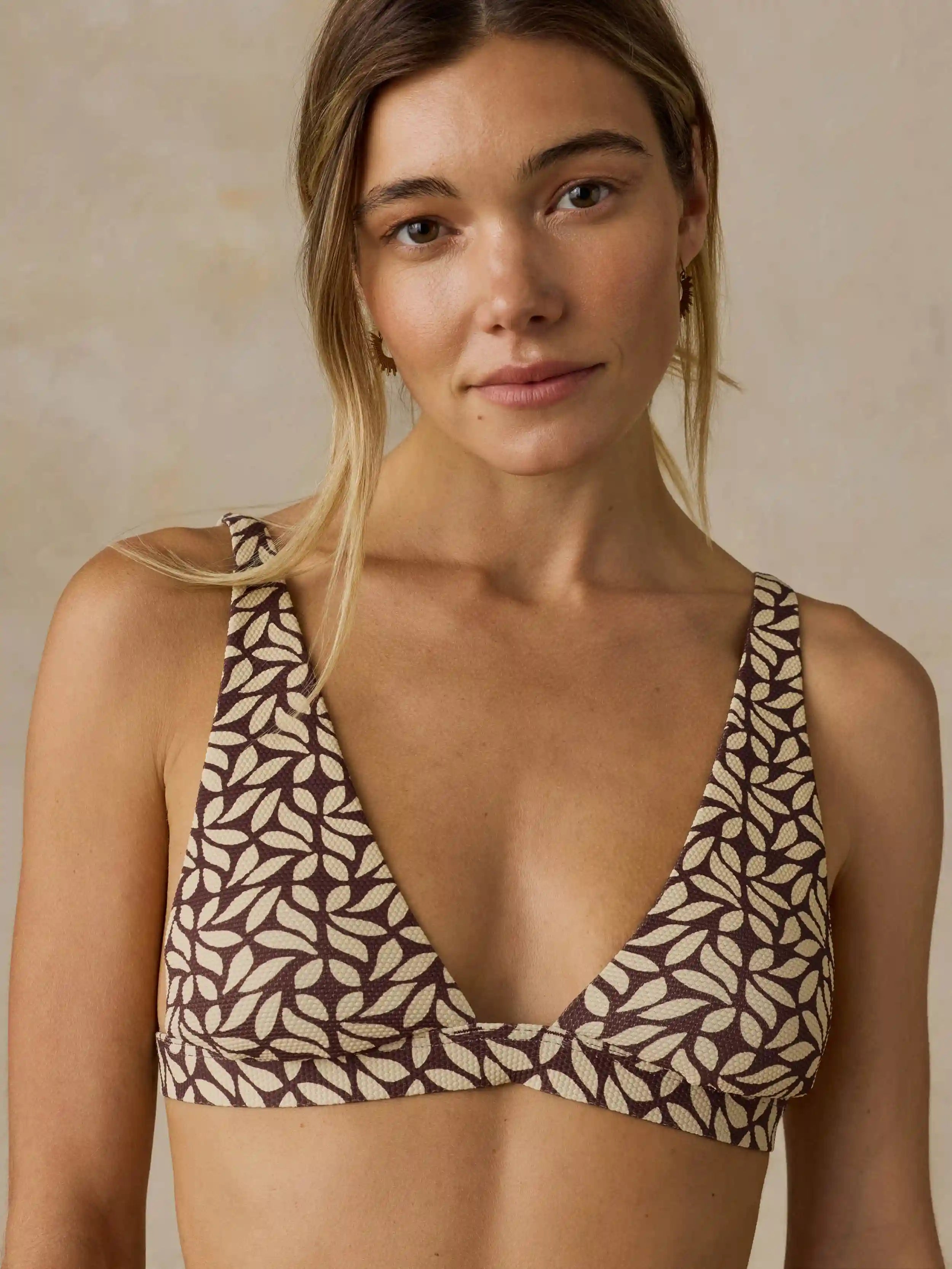 Summerset Top - Chocolate Petal