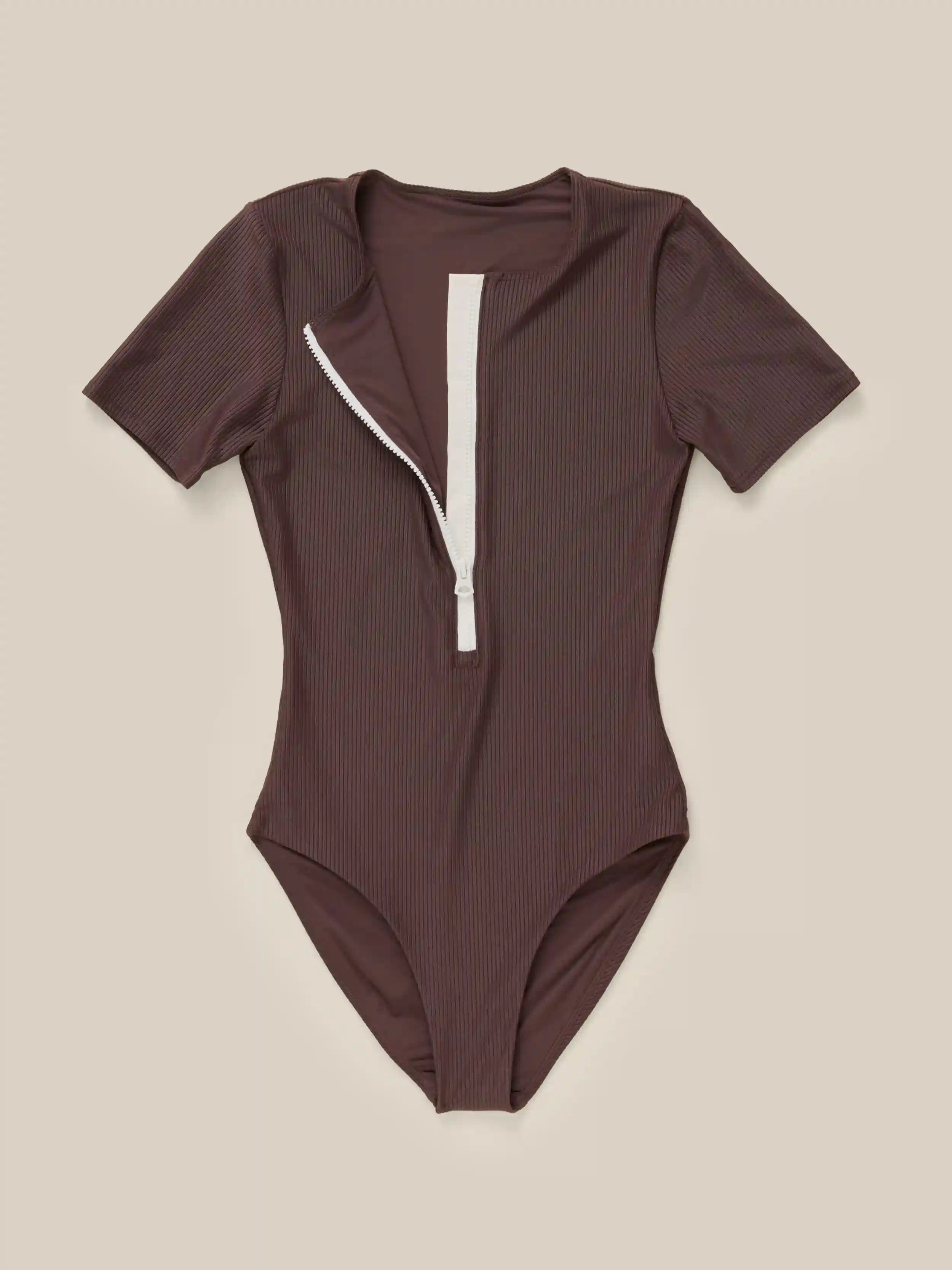 Surfseeker Rash Guard - Seal Brown