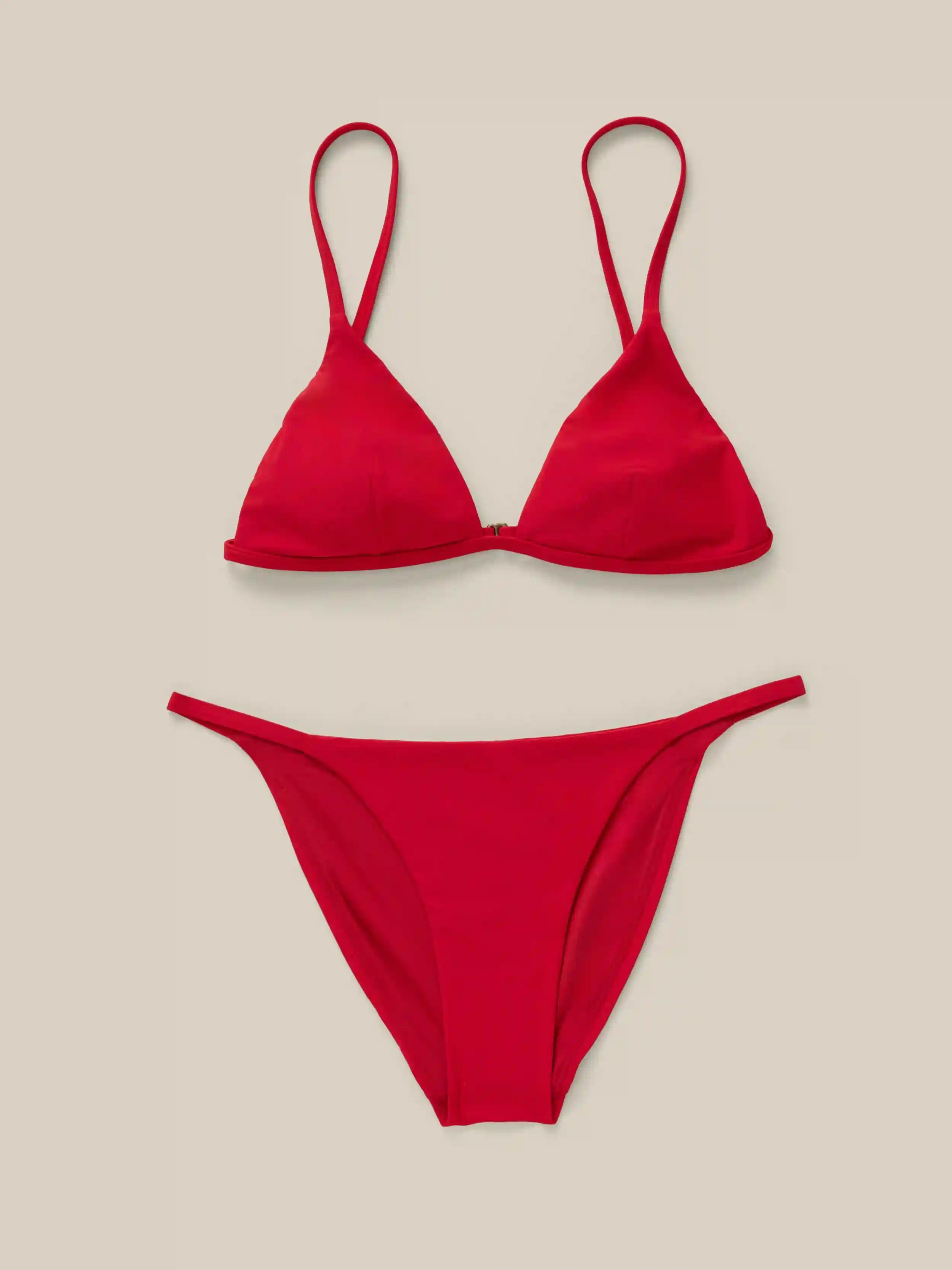Solstice Triangle Top - Tango Red